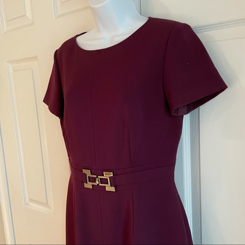 Tahari by Arthur Levine Short Sleeve Dress